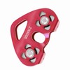 30KN Dual Pulley Zip Line Rescue Cable Trolley Outdoor Rock