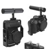 138mm Camera Cage Handle Grip Carbon Fiber Aluminum Alloy Universal