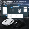 MAMBASNAKE M3 Wireless Gaming Mouse,39g Ultra-Lightweight BT/2.4GWireless/Wired Gaming Mouse,PAW3395PRO 40K