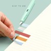 ELII 600 Pcs Page Markers Sticky Index Tabs,Transparent Sticky Notes,Morandi