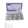 Approx 395 PC Assortment of High-Quality Concrete Nails, Masonry, Wood