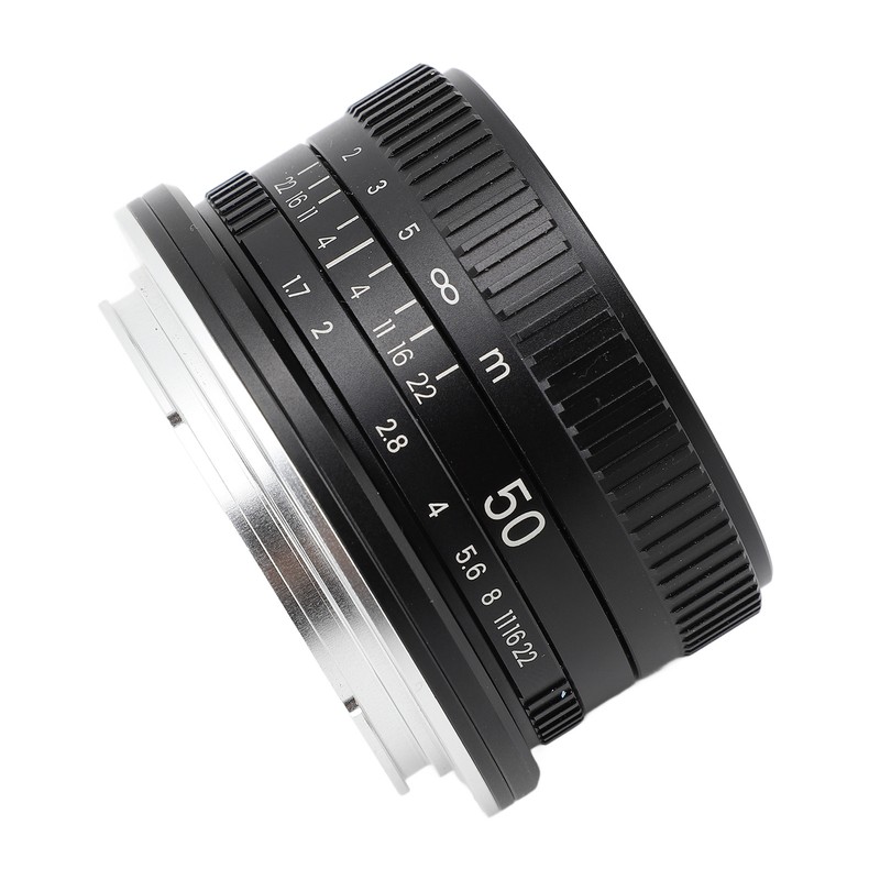 50mm F1.7 Full Frame Large Aperture Manual Focus Lens for