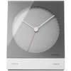Jacob Jensen Danish Design Unisex Alarm Clock Analogue Grey/Aluminium, No.