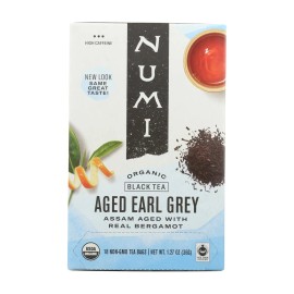 UD_Numi Aged Earl Grey Bergamot Black Tea - 18 Tea Bags - Case Of 6