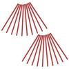 PATIKIL 10mm Binding Bars, 20 Pcs Plastic Binding Bars Slide
