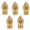 3D Printer Extrusion Nozzle, Deear MK8 Nozzle, Printhead 1.75mm Filament
