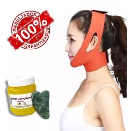 Dtup Kit Reduce Papada Define Mandibula Guasha + Gel + Mentonera