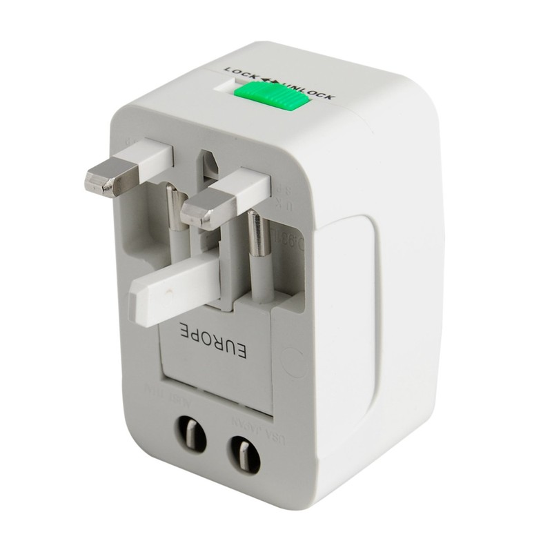 All-in-One Universal AC Wall Power Outlet Converter Adapter for Worldwide