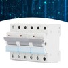 400VAC Dual Power Manual Transfer Switch 35mm DIN Rail Mount