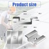 42 Pack Solar Panel Mid Clamps, Solar Panel Clamps Bulk,