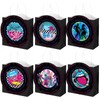 MotiMind 24 Pcs 1950s Rock Music Paper Gift Bags, 7