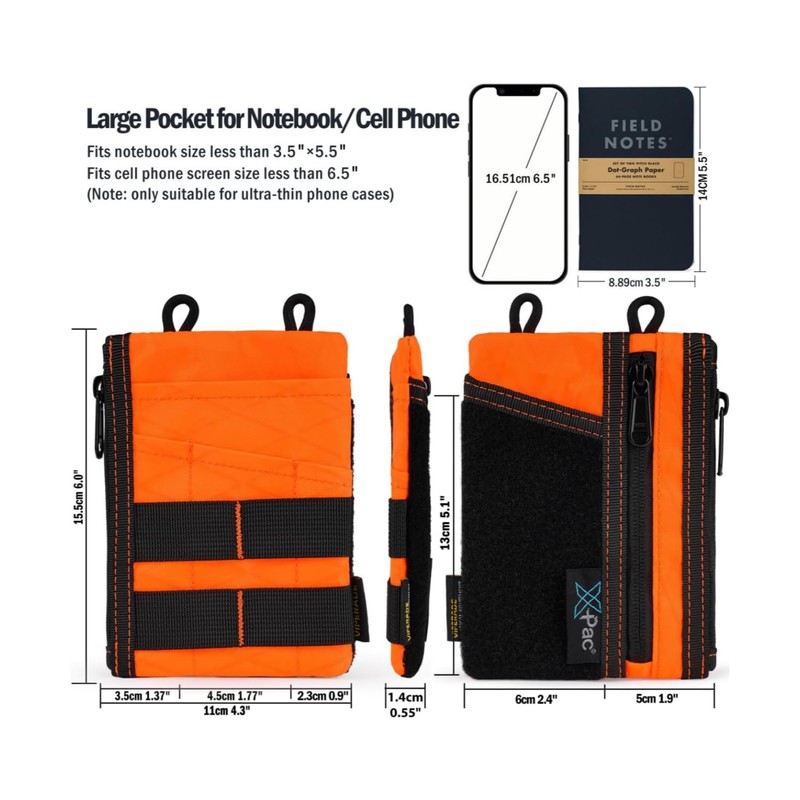 VIPERADE VE16 X-Pac EDC Pouch Small EDC Organiser Tool Bag