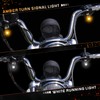 QUASCO Universal Motorcycle Turn Signals Switchback LED Turn Signal Kit