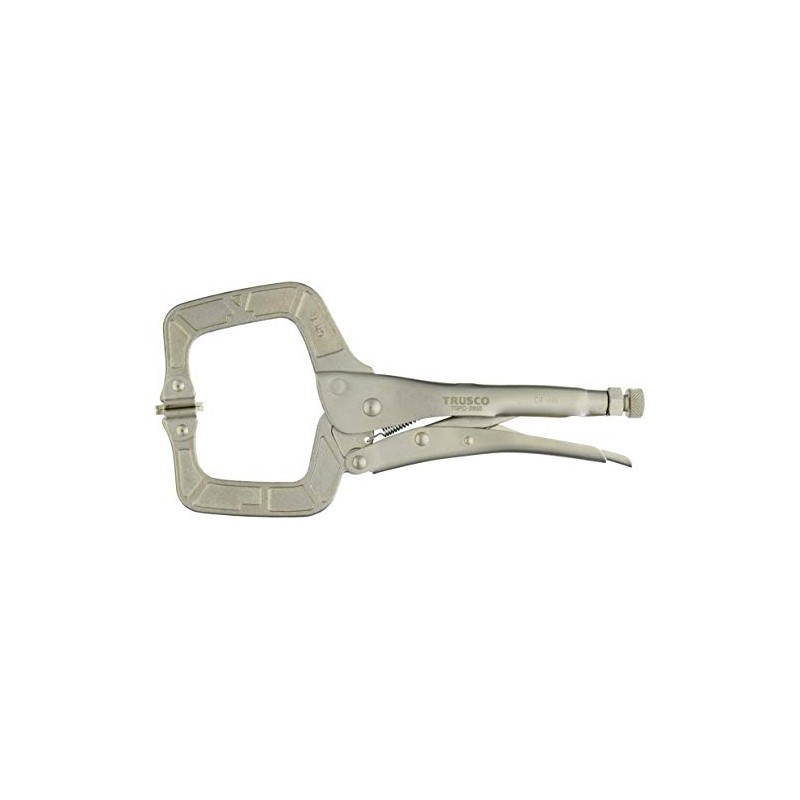 TRUSCO TGPC285S C-Shaped Grip Pliers with Universal Fittings, 11.2 inches
