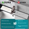 Mrcrypos Stone Faucet Mat for Kitchen Sink, 23.6" Fast Drying