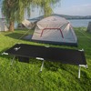 Camping Cot - Portable Folding Camp Bed - 600D Sleeping