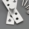 Create idea 8Pcs 360 Degree Door Pivot Hinge Center Pivot