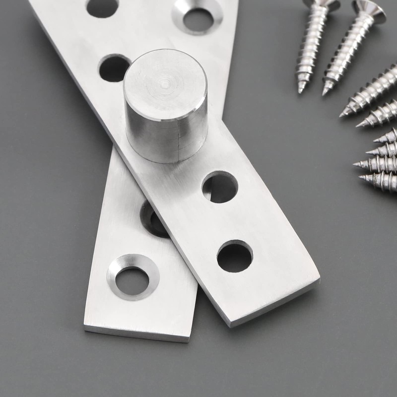 Create idea 8Pcs 360 Degree Door Pivot Hinge Center Pivot