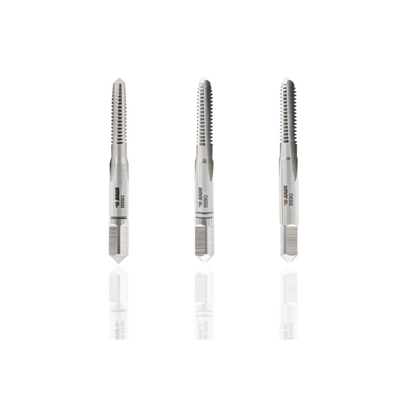 BAER Hand Tap Set HSSG Hand Tap 3-Piece Set M