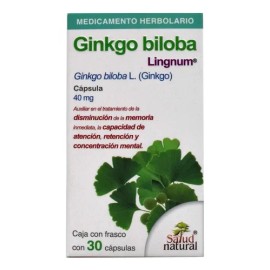 Ginkgo Biloba Lingnum 30 Cap-salud Natural                                                                                                            