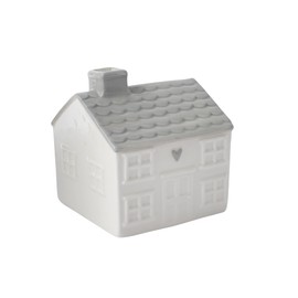 CGB Giftware | Send With Love Cosy Cottage Ceramic Incense Burner House | Incense | Homeware | Home Decor | Ceramic Burner | GB07146