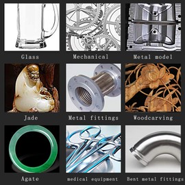 DIY Crafts Design No # 5, Pack Of 1 Pc, 8" Soft Brass Bristle Brush Jewelry Tool for Cleaning Sh (Design No # 5, Pack Of 1 Pc)