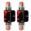 12‑24V Inline Circuit Breaker with Manual Reset Fuse Holder Battery