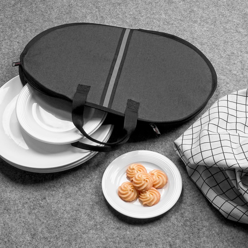 Kingshion Large Platter Storage Case - 20" x 15" -