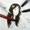 Kuretake ZIG Illustration Special Set, 2 Brush Pens and 2
