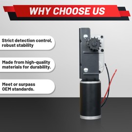 225008 Upgraded RV Slide Out Motor & Gear Housing Compatible with Accu-Slide Cable Slide Out System Replace R25076-1 R25076 25076-1 R25075 R25074 64ZY-CJ001-039 Gearbox