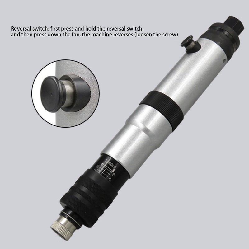 Electric Screwdriver Handheld Straight Preset Torsion Pneumatic Screw Tightening ToolEuropean