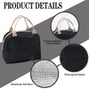 Pack of 2 Simple Lunch Box Bag, Waterproof Lunch Bag,