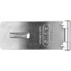 Abus 200/115 C Hardened Steel Hasp, 4.5-Inch, Silver