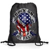 style3 USA Rock On The Fast Backpack Bag Gym Bag