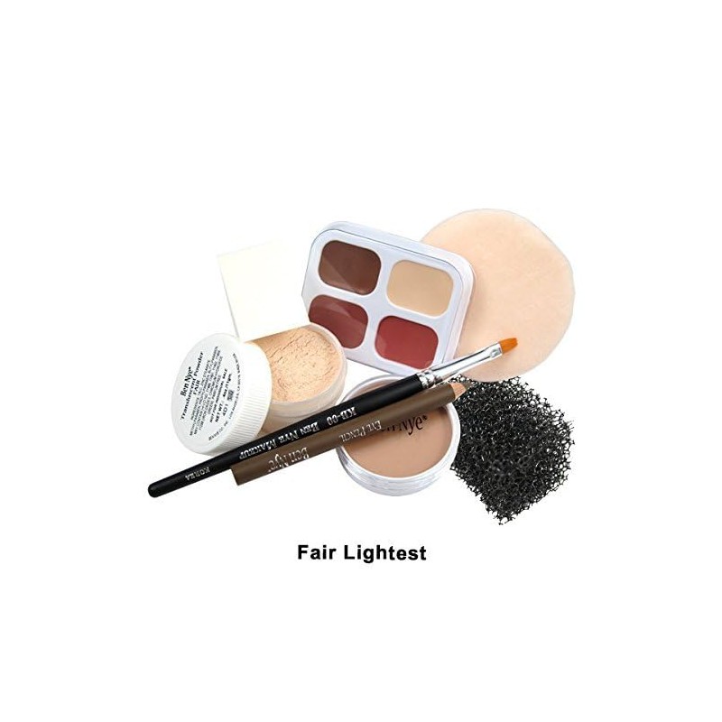 Ben Nye Theatrical Creme Personal Kit - FAIR: LIGHTEST PK-0