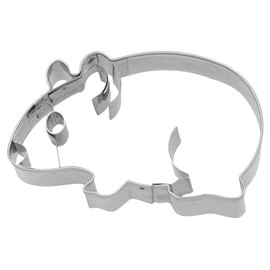 Birkmann Guinea Pig Cookie Cutter 7 cm Stainless Steel with Inner Embossing High Quality
