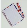 Union Jack Notebook and Matching Pen - Medium A6 Size/London