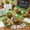 Mimorou 24 Pack Back to School Gifts Plastic Apple Containers,Classic,Green