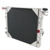 HKAUTOPART Full Aluminium Radiator Compatible with Jeep Wrangler Wrangler JK