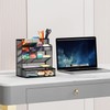 ReePlan Pen Organizer for Desk - Multi-Functional Pencil Holder with