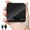 Coffee Scale with Auto Timing, Mini Rechargeable Espresso Scale with