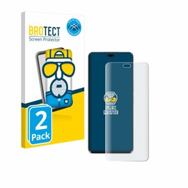 BROTECT Full Cover Protective Film Matt for Honor 200 Pro (Pack of 2) - Full Screen Screen Protector Film, 3D Curved, Anti-Reflection