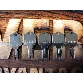 Maverick 5 KEYS-FORKLIFT KEY CLARK YALE DAEWOO GRADALL JLG HYSTER CAT SKYTRAC POLAK 166