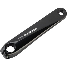 SHIMANO 105 FC-R7000 Crankset Left Crank Arm  160mm, 165mm, 170mm, 172.5mm, 175m - Black, 165mm