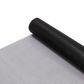FLYZZZ Window Screen Mesh 59''x118'' Black DIY Screen Door Mesh for Window Patio Porch Replancement Screen