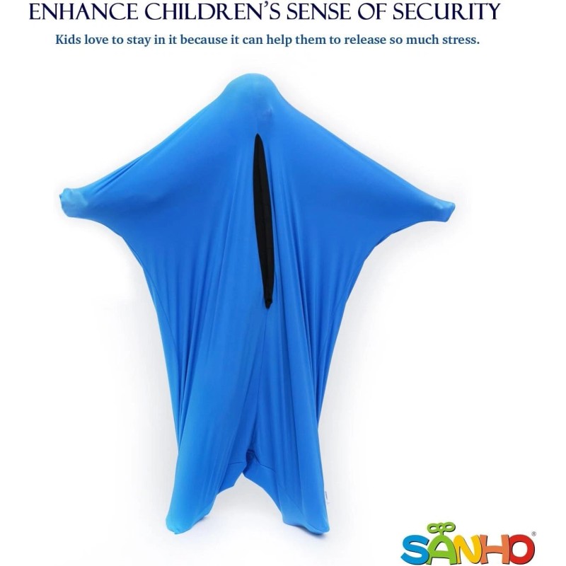 SANHO Yopo Dynamic Movement Sensory Sox - Blue - Medium