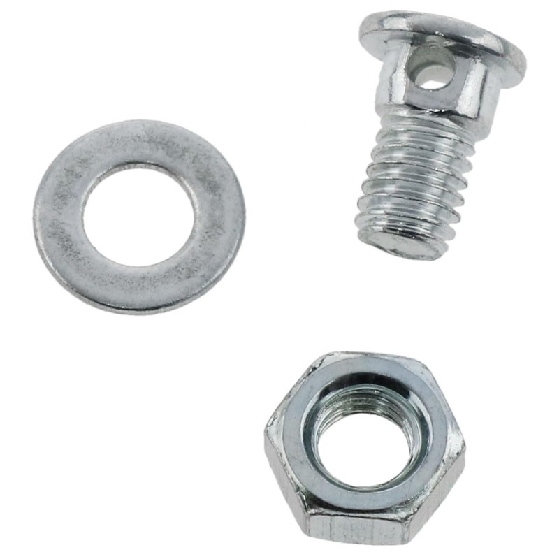 zutisay Brake Cable Regulator Clamp Brake Cable Nut Bicycle Cable