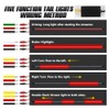 TOTMOX LED Car Tail Brake Light Strip, Rear Roof Trunk