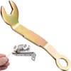 Lekgavd Pivot Pocket Door Wrench, 3/8" Bi-Fold Closet Door Hardware