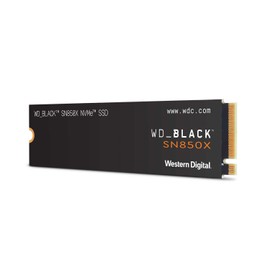 Western Digital WDS200T2X0E-EC WD Black M.2 SSD SN850X 2 TB NVMe, PCIe Gen4 x4, (Reads up to 7,300 MB / second, Writes up to 6,600 MB / second), Gaming
